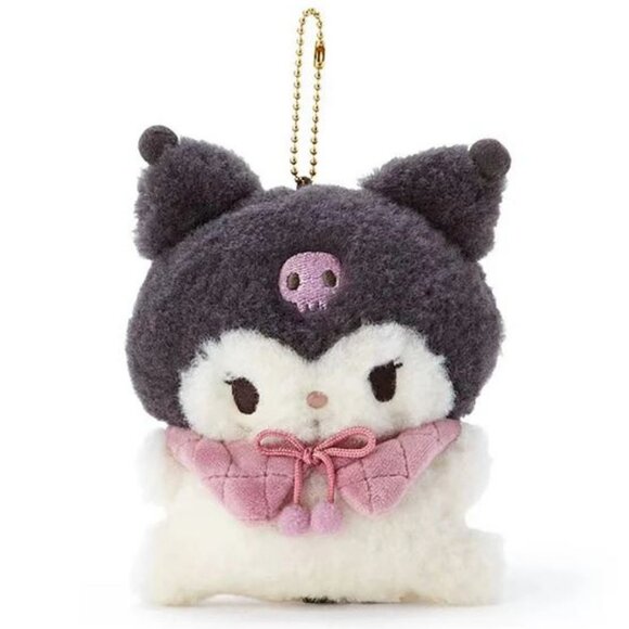 NWT Sanrio Kuromi Plush Key Chain Bag Charm - Picture 1 of 5